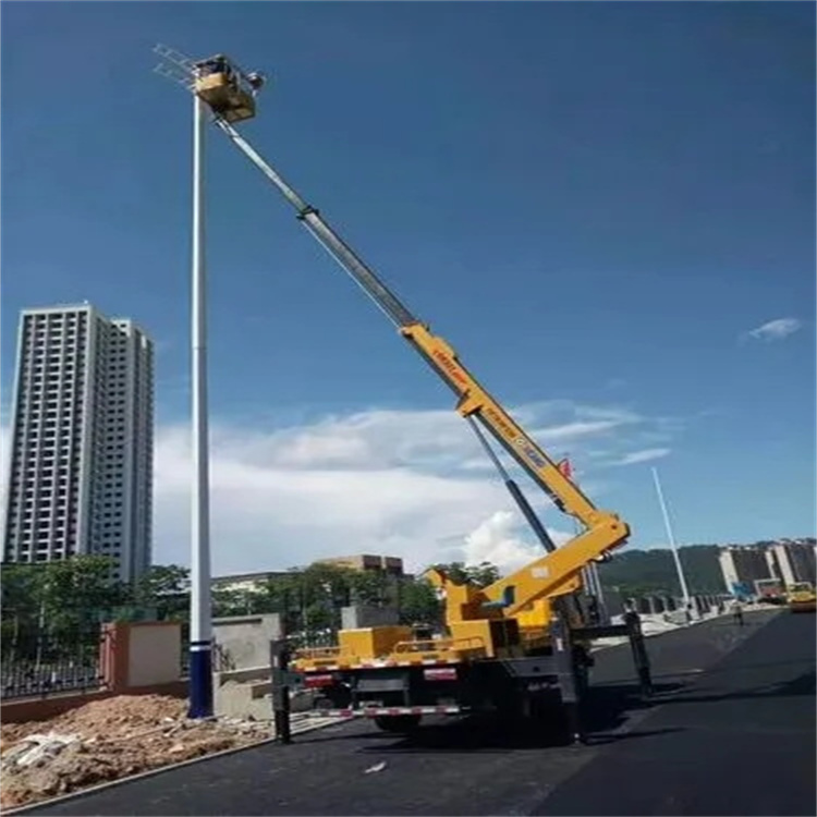 荆州维修路灯的曲臂升降车出租